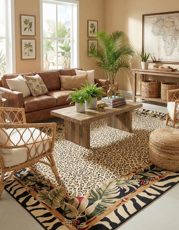 Cream Safari Rug