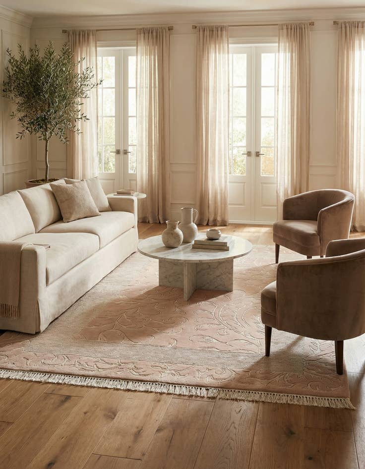 Detail image of 4' 3 x 6' 4 Darya Rug