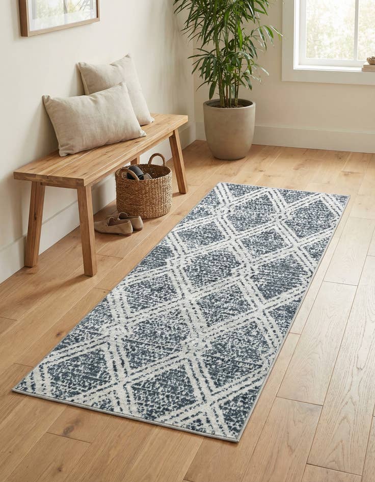 Detail image of 2' x 4' Kamala Washable Runner Rug