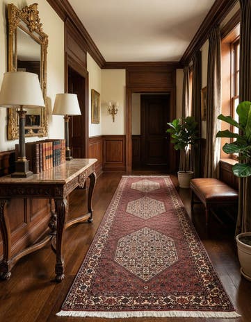 2' 8 x 9' 10 Bidjar Wool Runner Rug