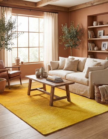 5' 7 x 7' 10 Hand Knotted Kashkuli Gabbeh Wool Rug