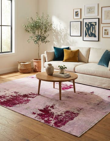 6' 8 x 8' 3 Hand Knotted Ultra Vintage Persian Wool Rug