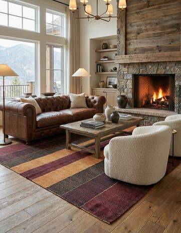 5' 3 x 8' 2 Juma Wool Rug
