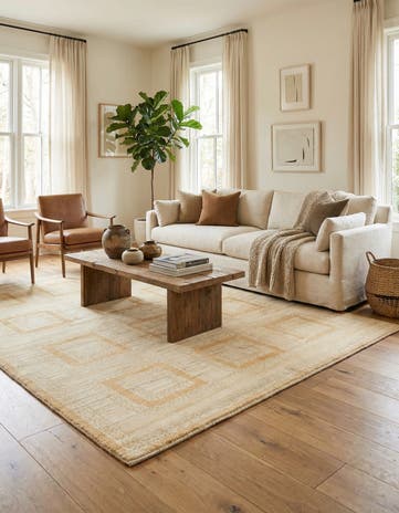 5' 2 x 6' 3 Hand Knotted Kashkuli Gabbeh Wool Rug