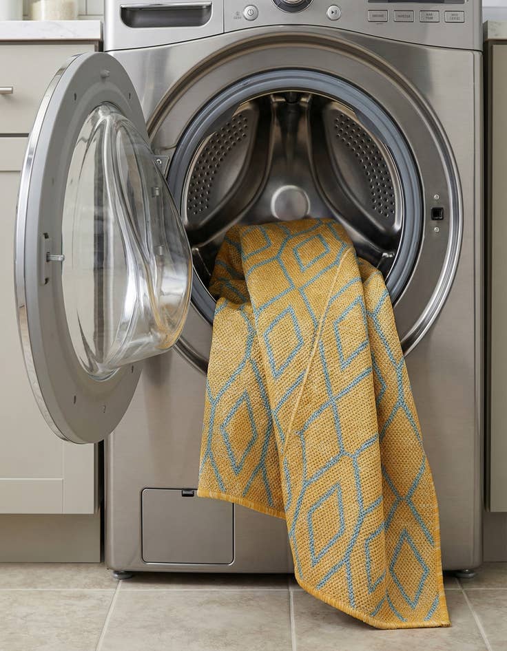 Detail image of 3' x 5' 3  Washable Jill Zarin Turks and Caicos Indoor / Outdoor Rug