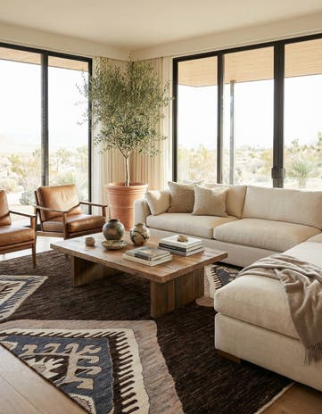 9' 10 x 13' 8 Hand Knotted Moroccan Wool Rug