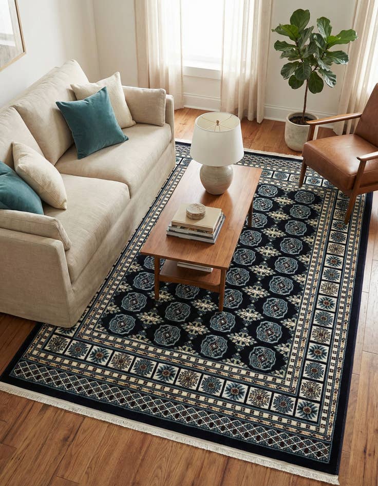 Detail image of  4' x 6' Nain Design Rug