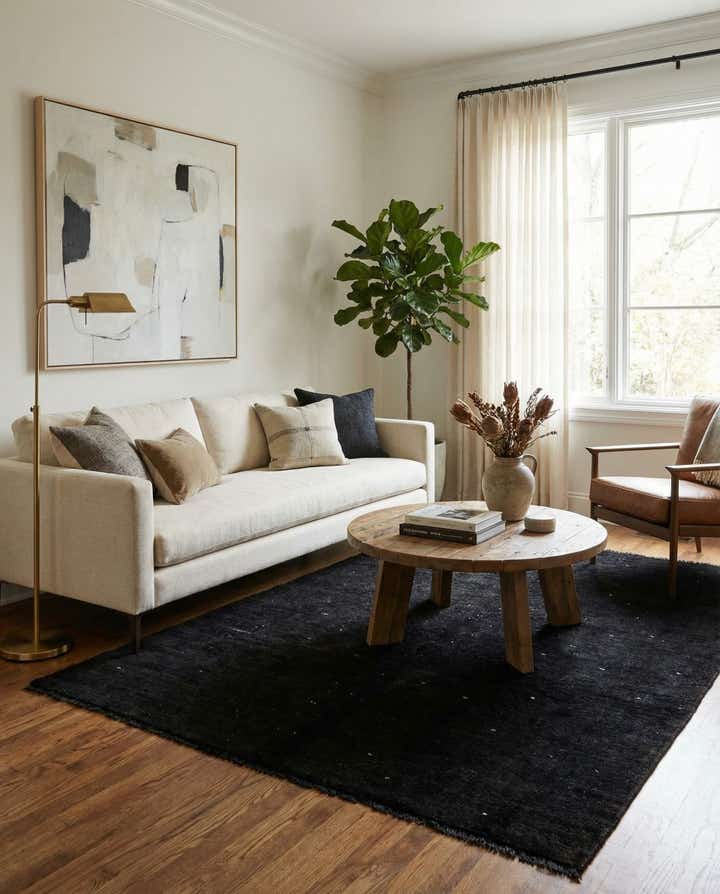 5' 7 x 7' 9 Hand Knotted Darya Wool Rug