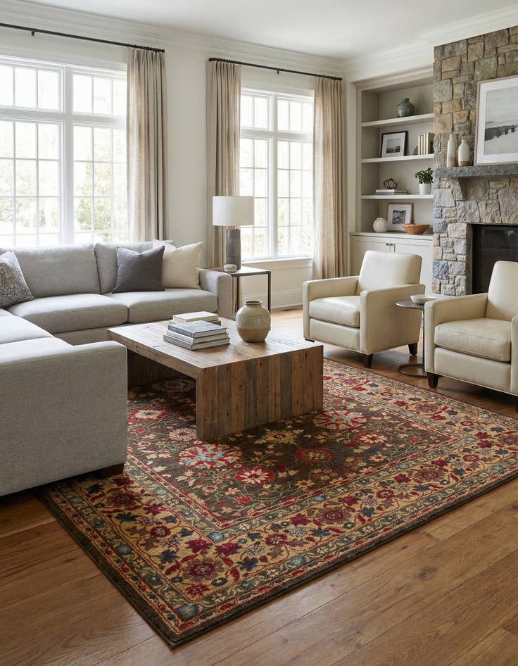 Detail image of 6' x 9' Kensington Rug