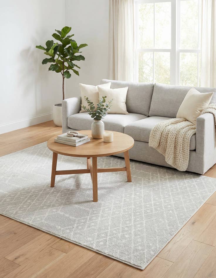 Detail image of  5' 3 x 8' Paxon Trellis Rug