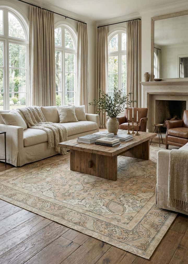 9' 4 x 12' 8 Hand Knotted Ultra Vintage Persian Wool Rug