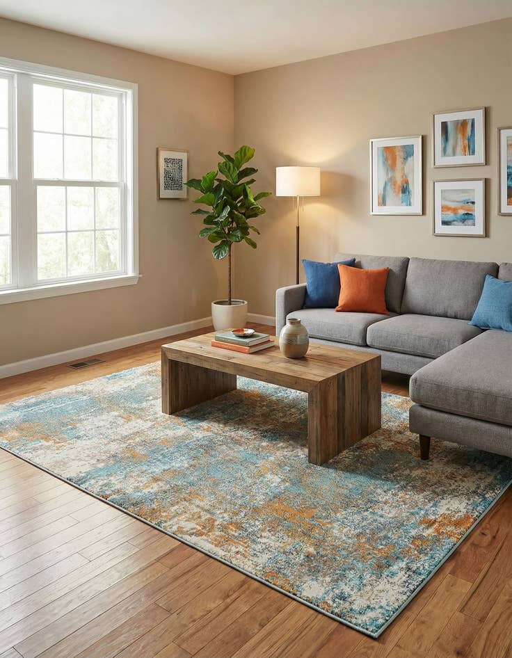 Detail image of 4' 3 x 6' Paragon Rug