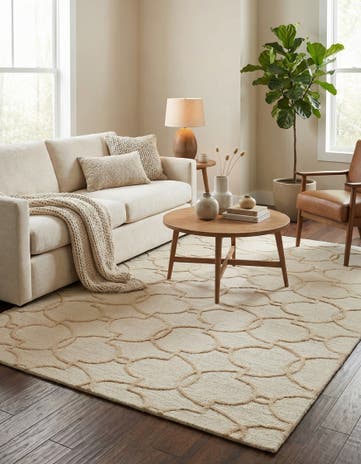 5' x 7' 6 Luna Wool Rug
