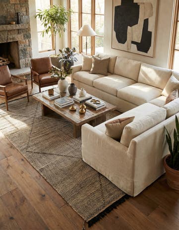 8' 4 x 10' Hand Knotted Moroccan Wool Rug