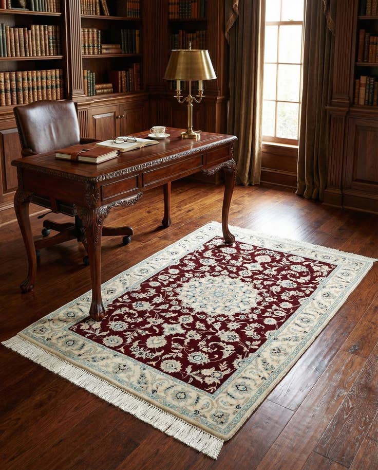 Detail image of 3' 3 x 4' 11 Nain Rug