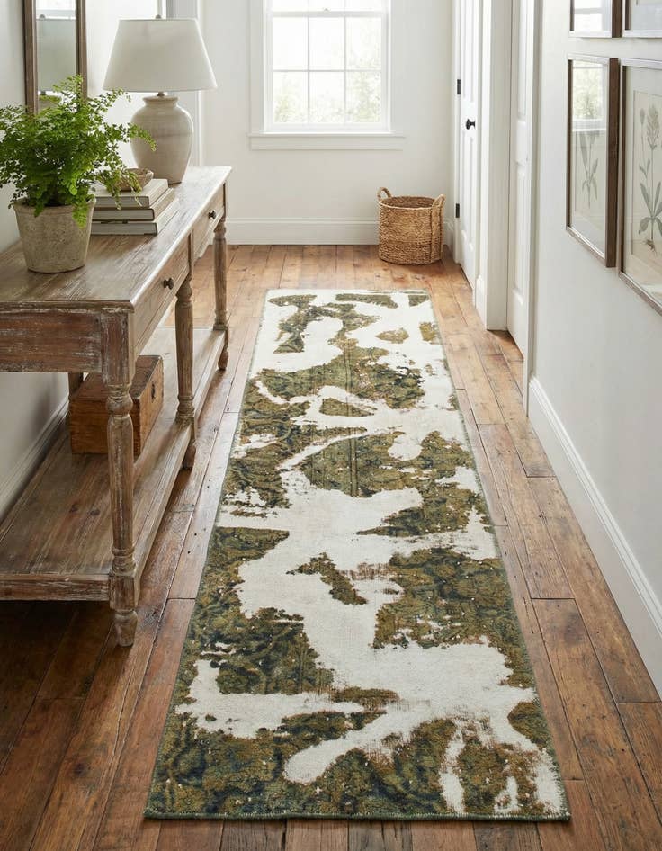 Detail image of 2' x 7' 10  Hand Knotted Ultra Vintage Persian Wool Runner Rug