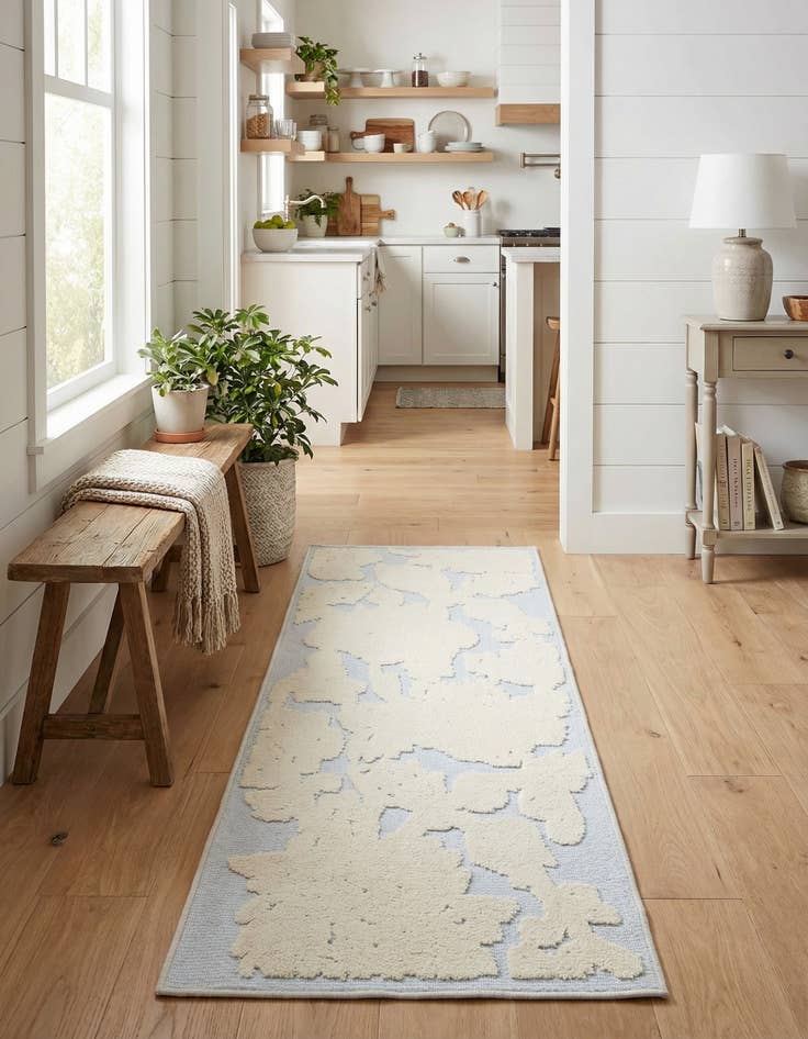 Detail image of 2' x 6' Easy-Clean Aruba Indoor / Outdoor Runner Rug