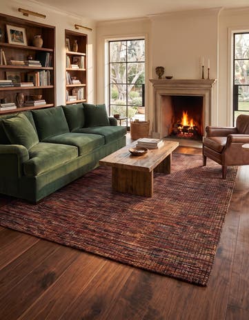 5' 3 x 8' 2 Hand Knotted Darya Wool Rug