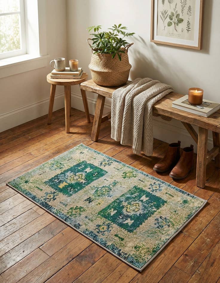 Detail image of 2' x 3' Washable Alta Rug