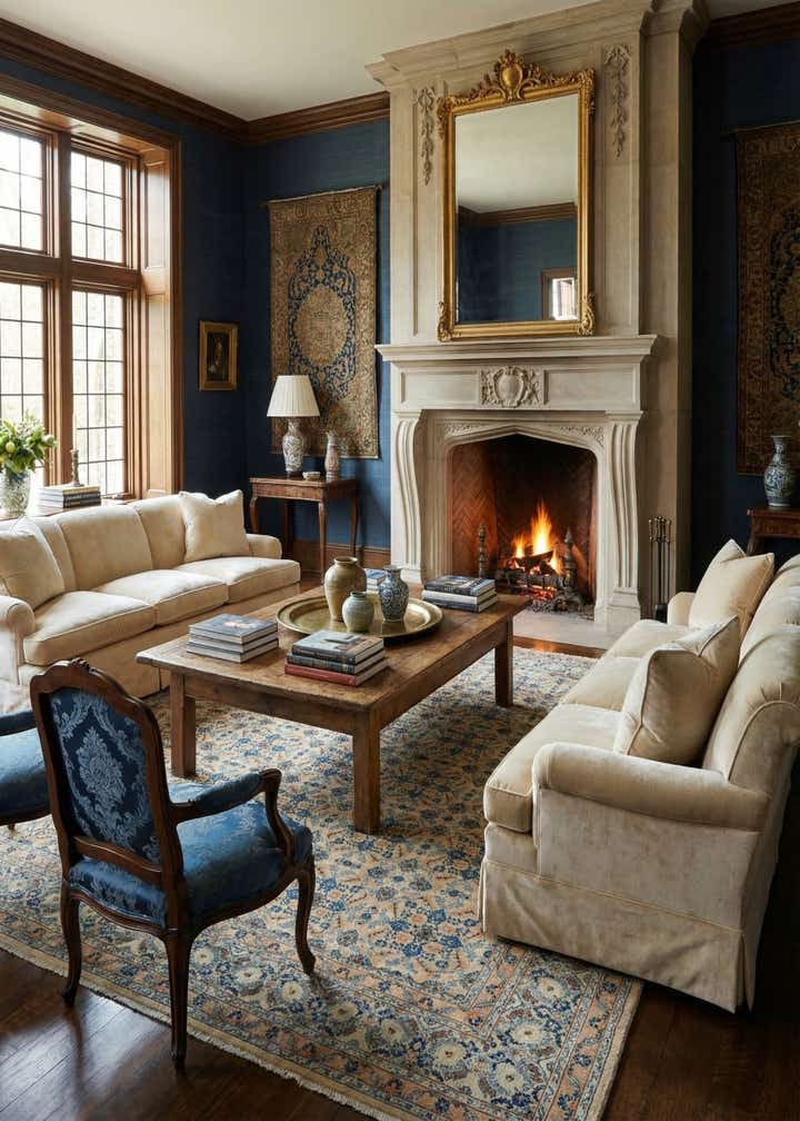 10' 4 x 12' 7 Hand Knotted Mood Persian Wool Rug