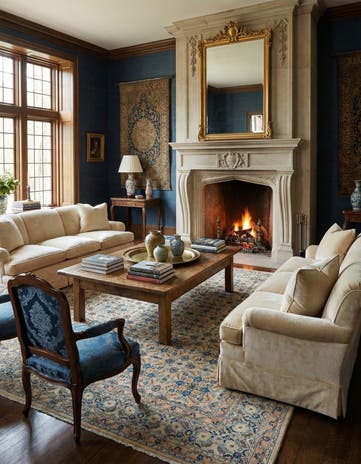 10' 4 x 12' 7 Hand Knotted Mood Persian Wool Rug