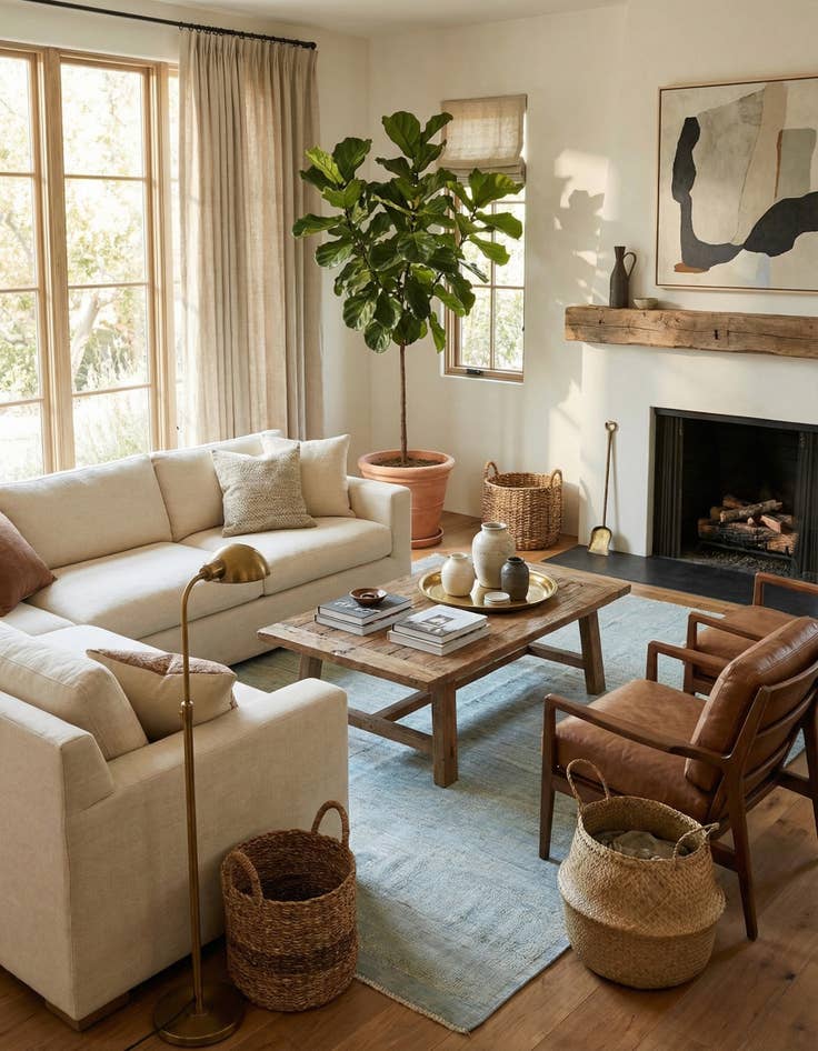 Detail image of 7' 9 x 10' 7  Hand Knotted Moroccan Wool Rug