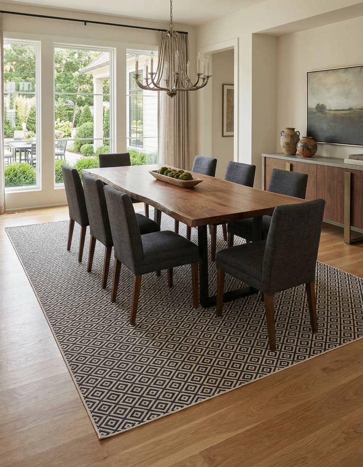 Detail image of 11' 6 x 19' 5  Washable Jill Zarin Indoor / Outdoor Rug