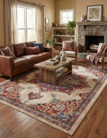 Cream Eden Rug