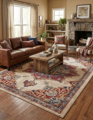 Cream Eden Rug