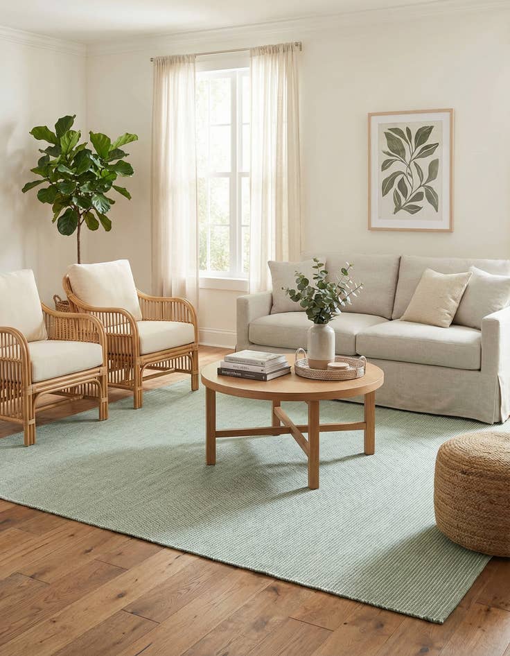 Detail image of  7' 10 x 7' 10  Washable Jill Zarin Palm Springs Indoor / Outdoor Square Rug