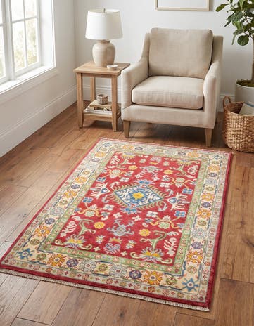 3' 3 x 5' 1 Hand Knotted Kazak Rug