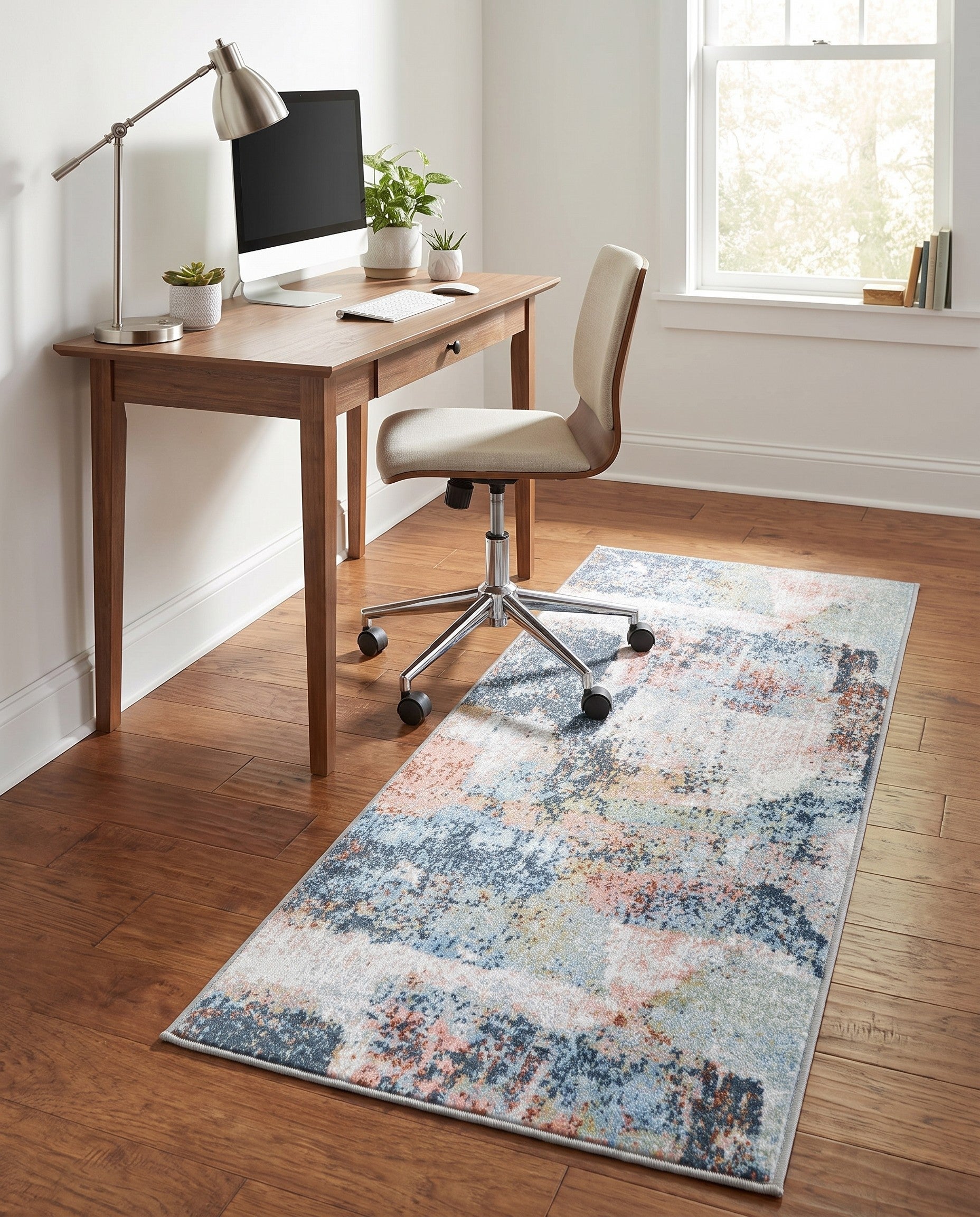 2' x 4' Kamala Washable Runner Rug