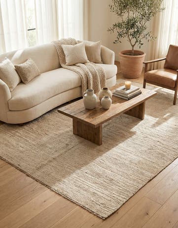 5' 9 x 8' Hand Knotted Moroccan Wool Rug