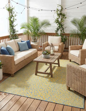7' x 10' Easy-Clean Jill Zarin Cape Town Indoor / Outdoor Rug