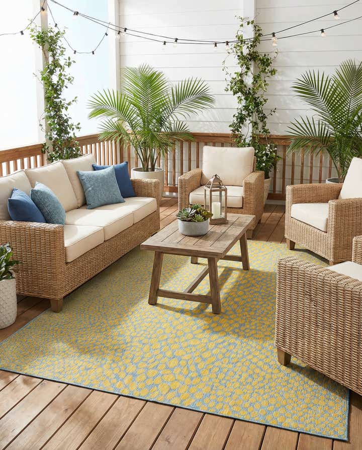 7' x 10' Easy-Clean Jill Zarin Cape Town Indoor / Outdoor Rug