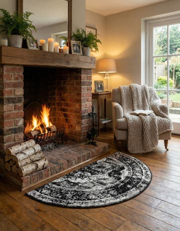 3' 1 x 6' 1 Monte Carlo Hearth Rug