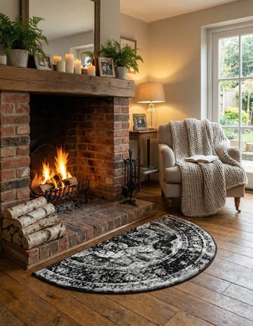 3' 1 x 6' 1 Monte Carlo Hearth Rug