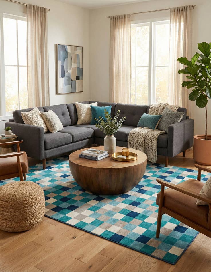 Detail image of 10' x 14' Azalea Rug