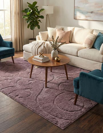 9' x 12' 2 Botanical Shag Rug