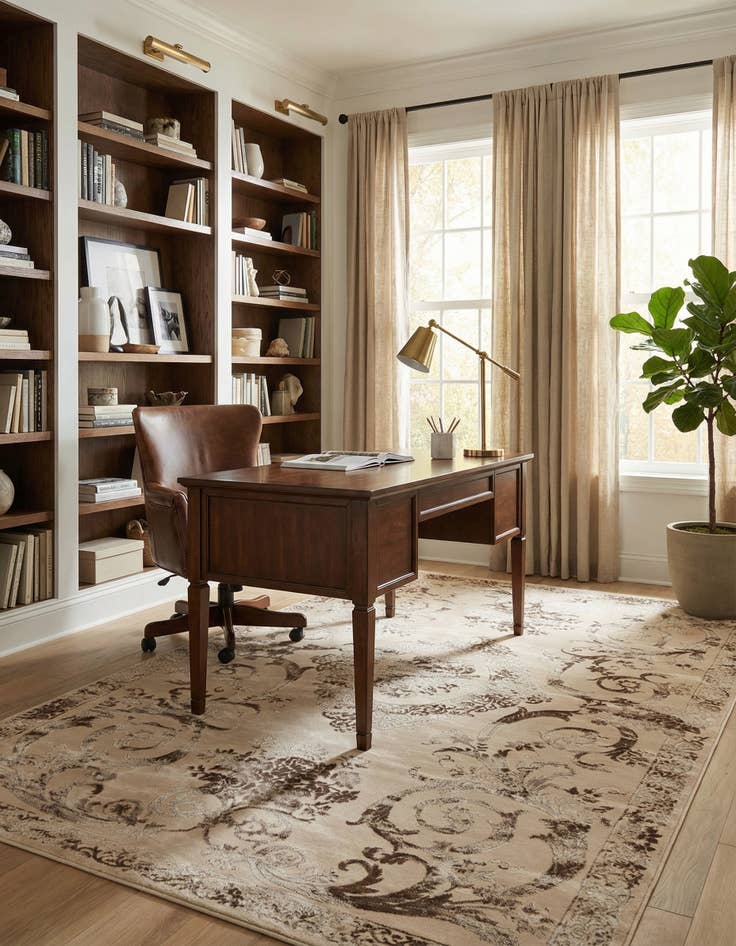 Detail image of 5' 3 x 8' Finsbury Rug