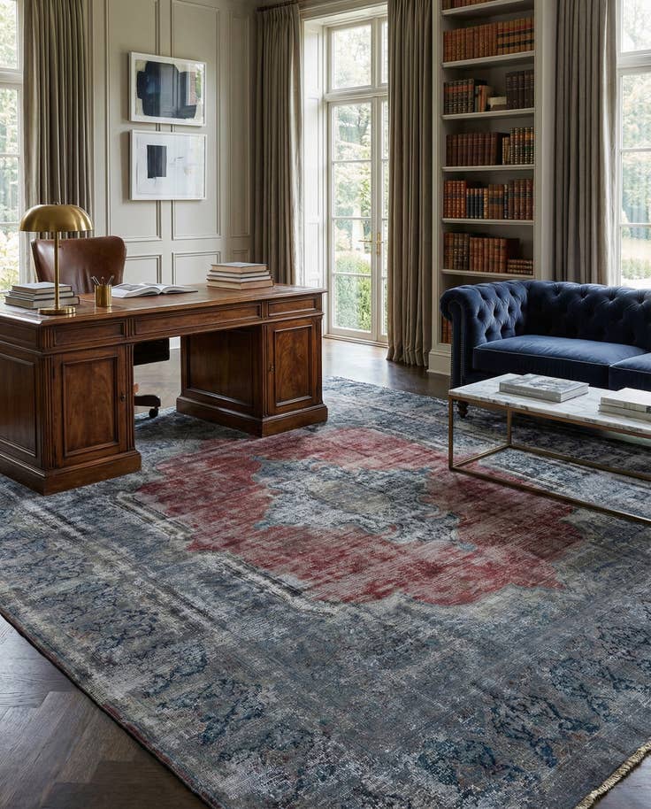 Detail image of 10' 3 x 11' 8 Vintage Royal Wool Rug