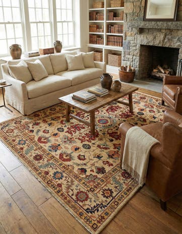 7' 3 x 9' 5 Sara Wool Rug