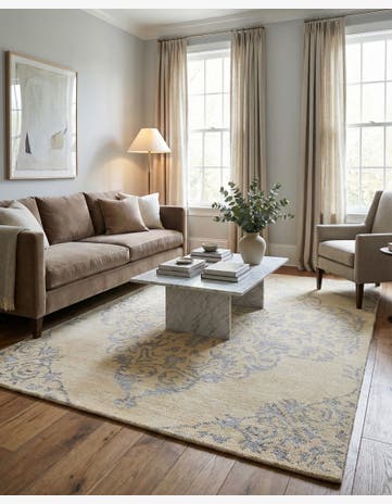 5' x 8' Hand Knotted Darya Rug