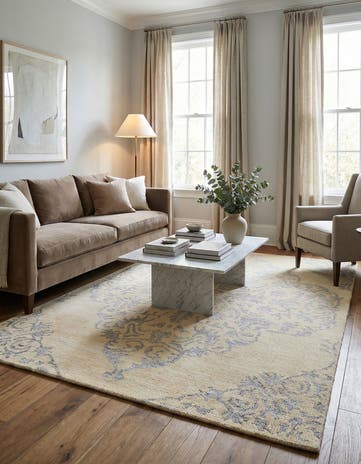 5' x 8' Hand Knotted Darya Rug