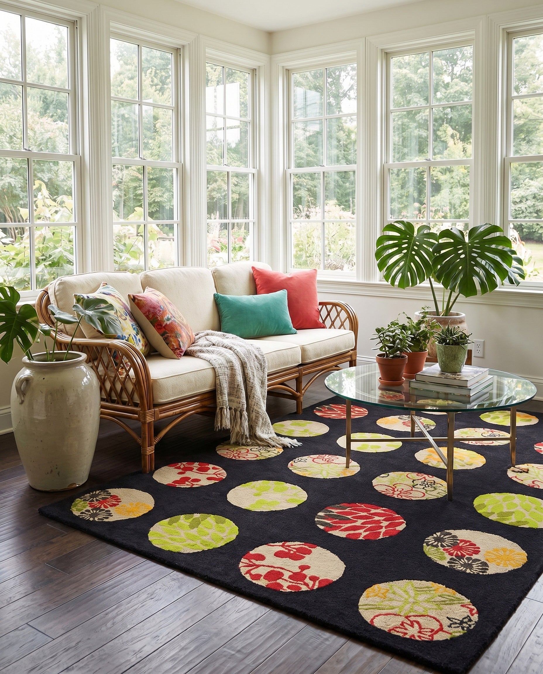 5' 1 x 8' Luna Wool Rug