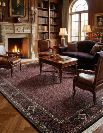 5' 8 x 8' Bidjar Wool Rug