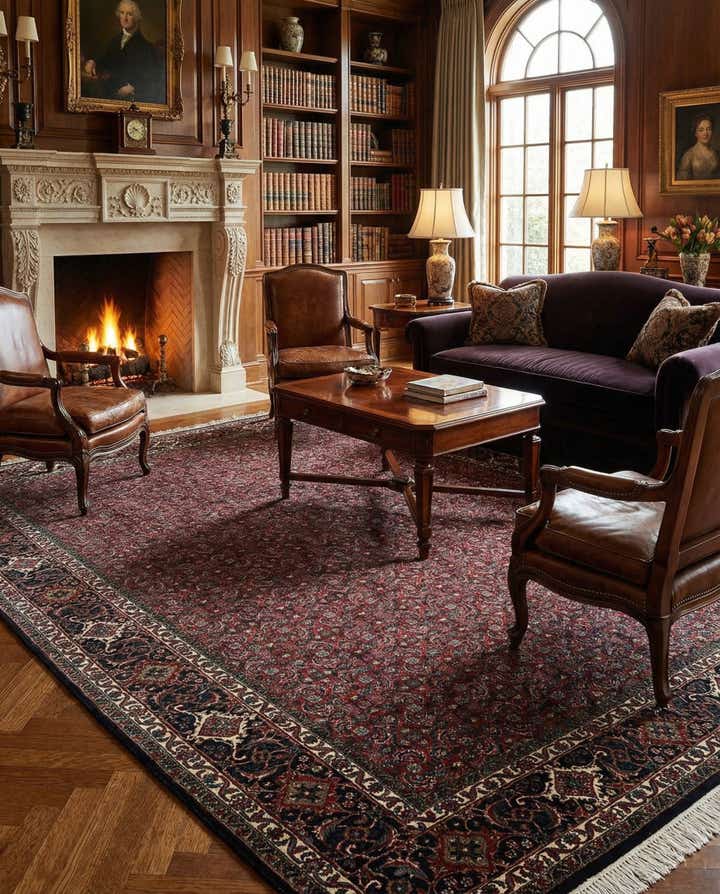 5' 8 x 8' Bidjar Wool Rug