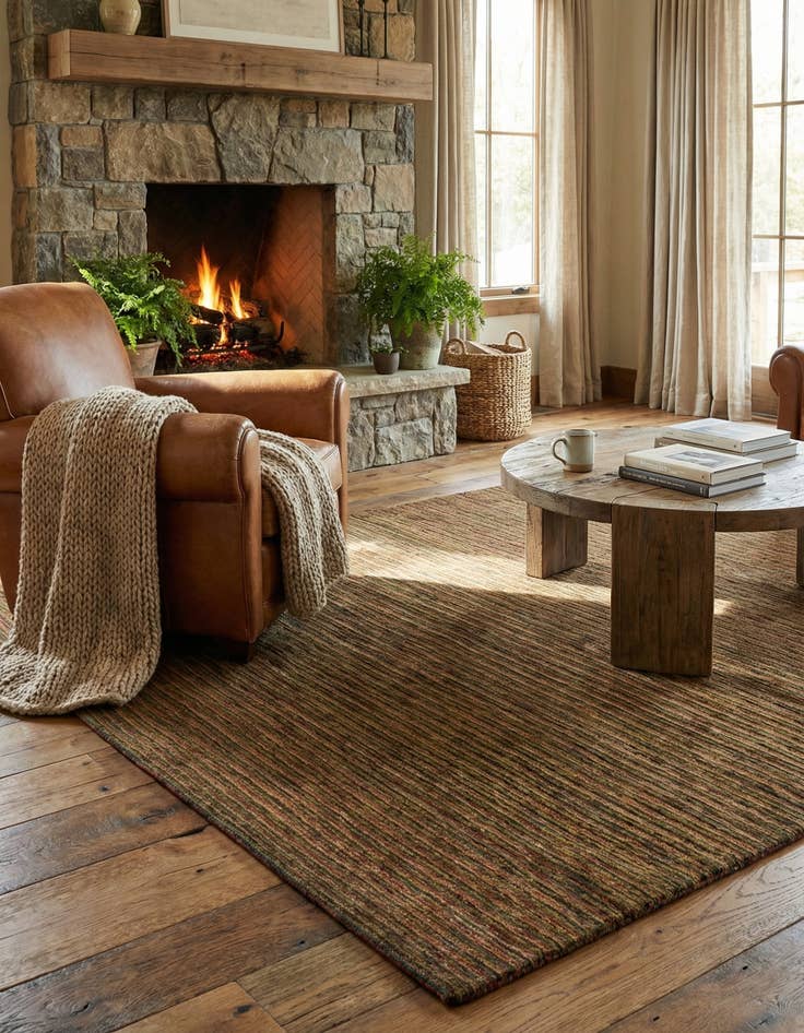 Detail image of 5' 8 x 8' 2  Hand Knotted Kashkuli Gabbeh Oriental Wool Rug