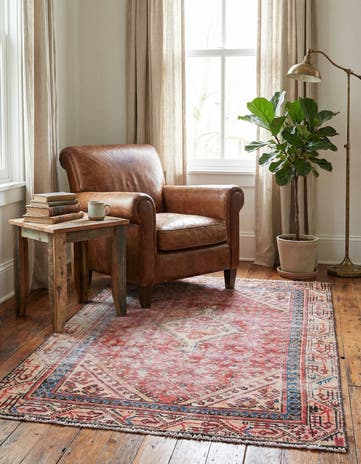 3' 1 x 5' Hand Knotted Ultra Vintage Persian Wool Rug