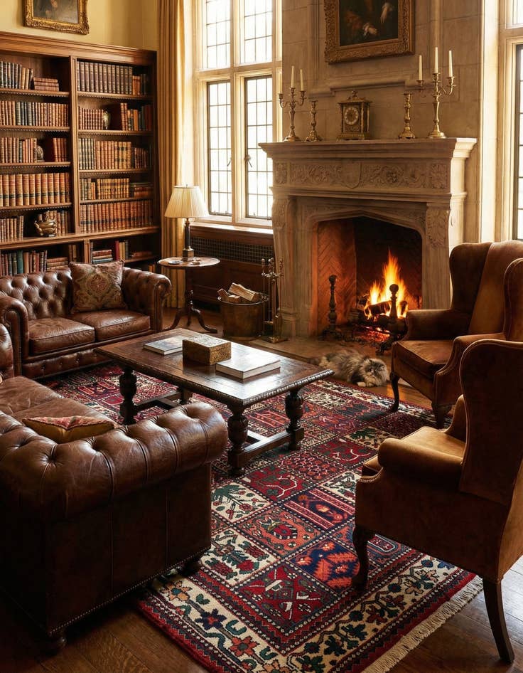 Detail image of  6' 8 x 9' 7  Hand Knotted Bakhtiar Wool Rug